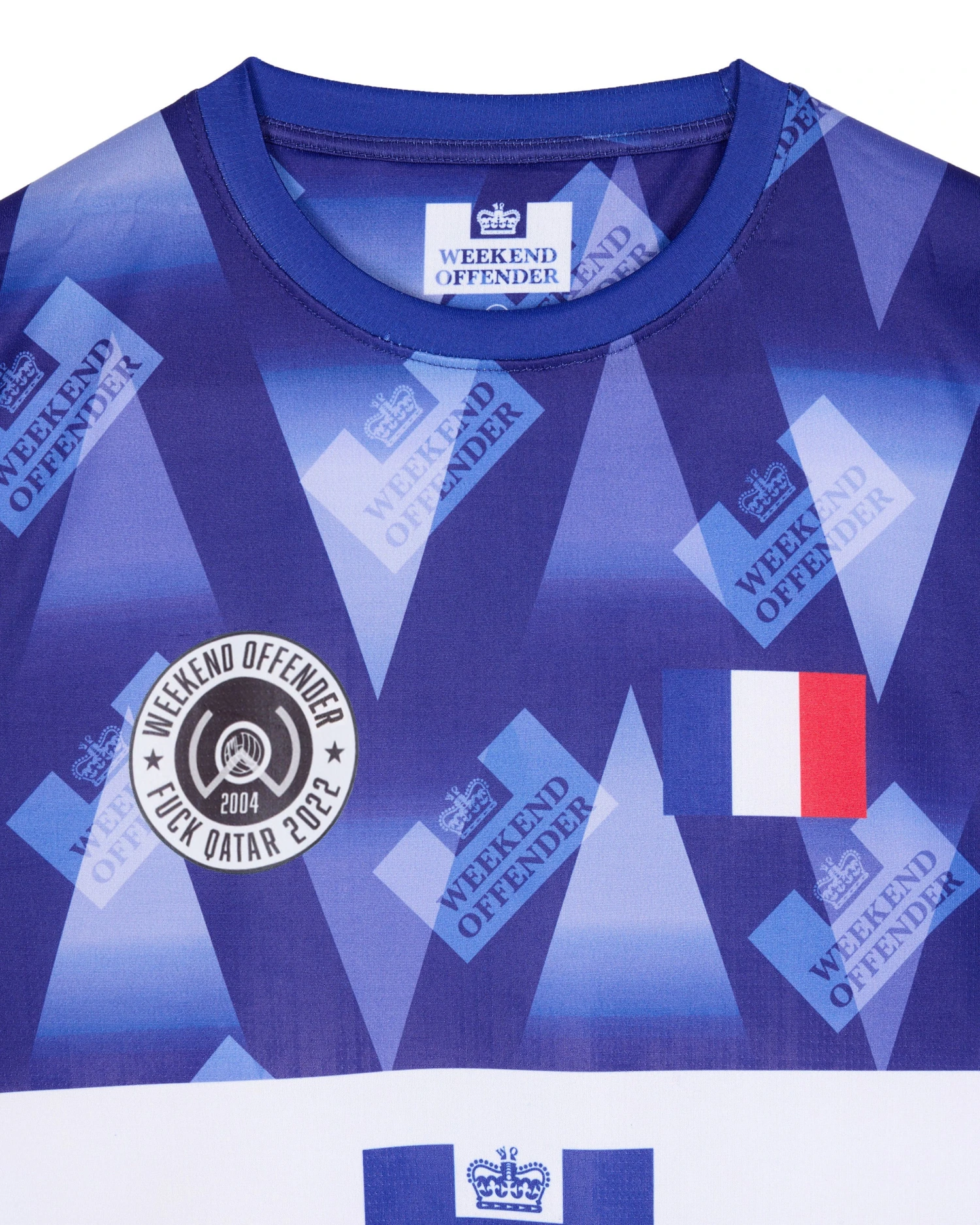 Weekend Offender France Football Shirt Blue - Image 5