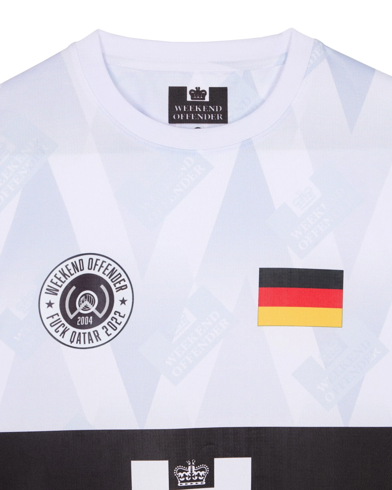 Weekend Offender Germany Football Shirt White - Image 5