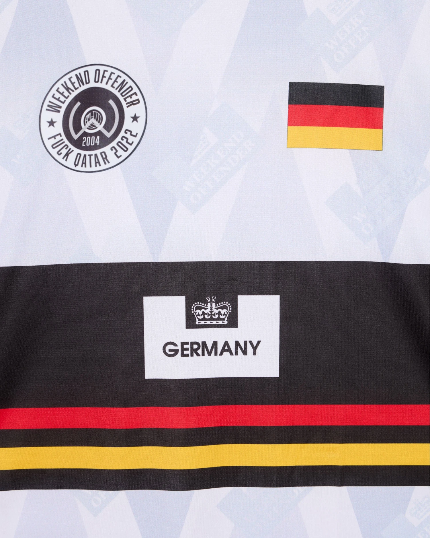 Weekend Offender Germany Football Shirt White - Image 7