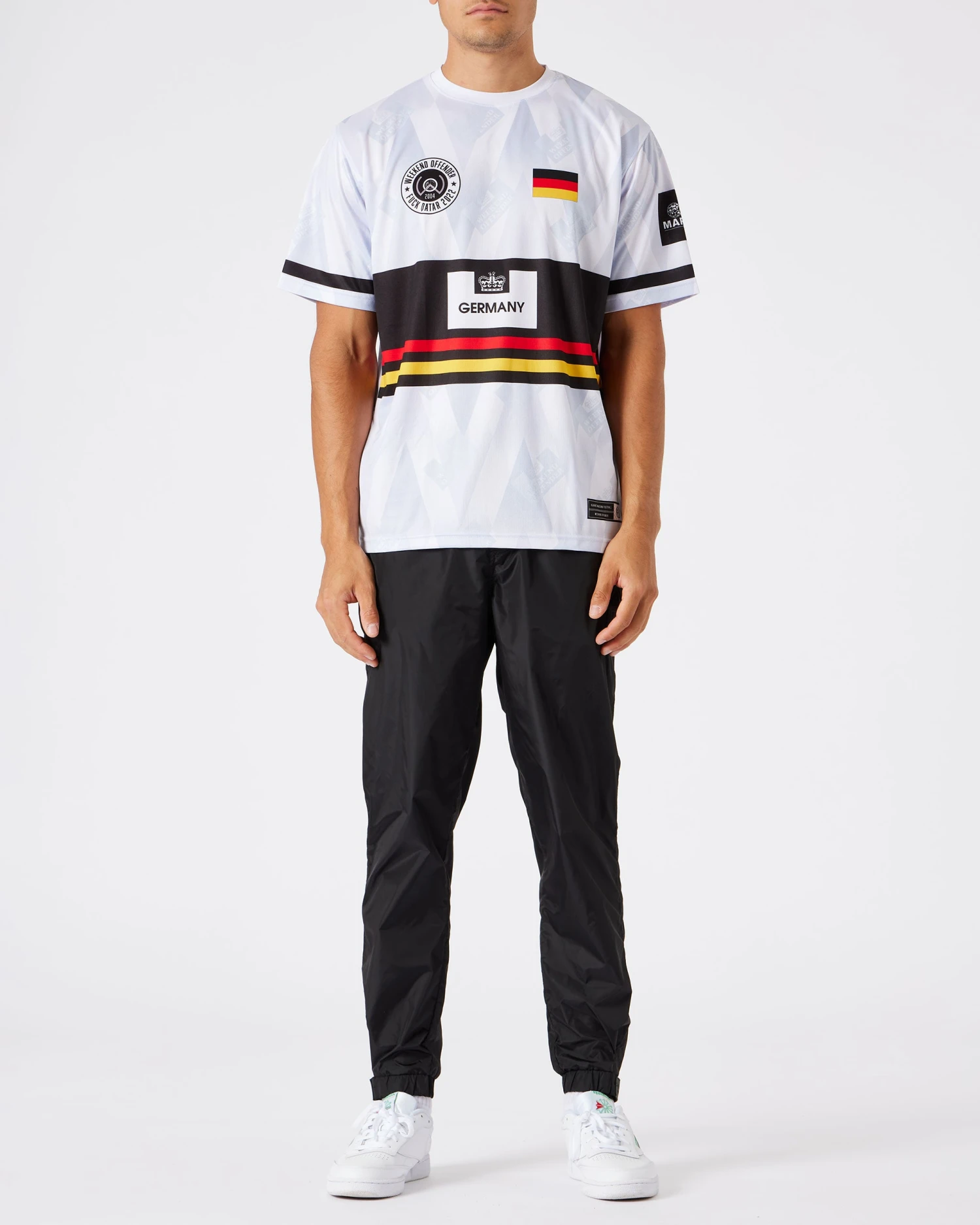 Weekend Offender Germany Football Shirt White - Image 3