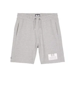 Weekend Offender Action Classic Shorts Grey Marl - Plus Size