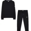 Weekend Offender Tokyo Tracksuit Black - Plus Size