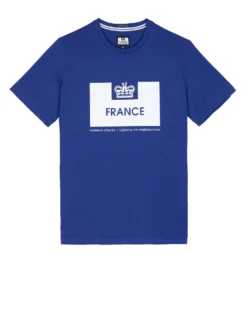 Weekend Offender Country Series France T-Shirt Electric/White